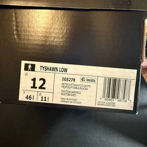 Size 12 - Adidas Tyshawn remastered Better scarlet - Picture 9 of 9